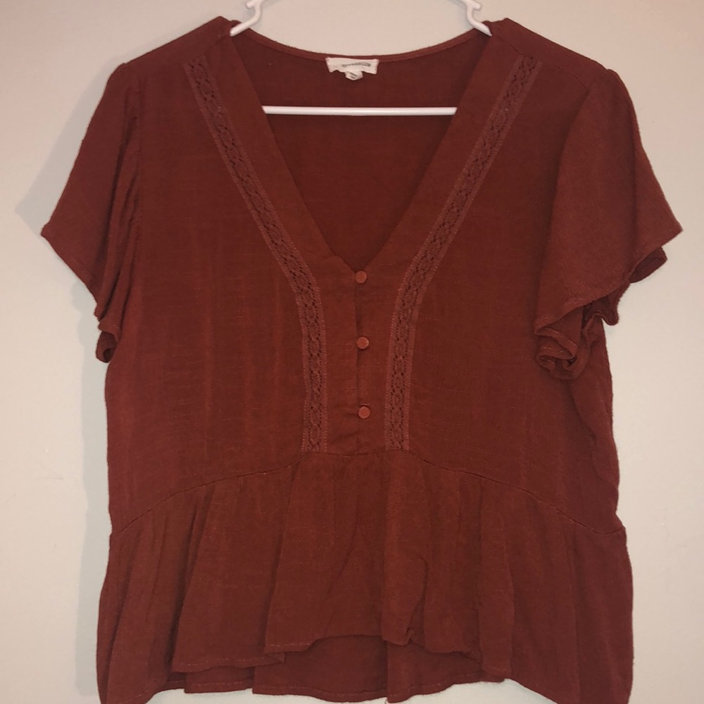 Burnt Orange Top